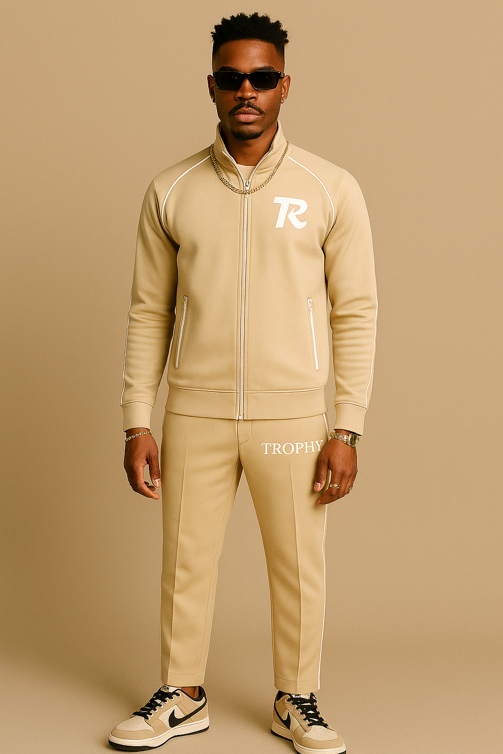 Beige Reflective TS